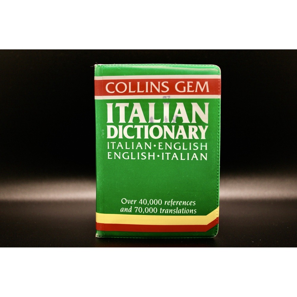 Collins Gem Italian English Italian Pocket Translation Dictionary Paperback